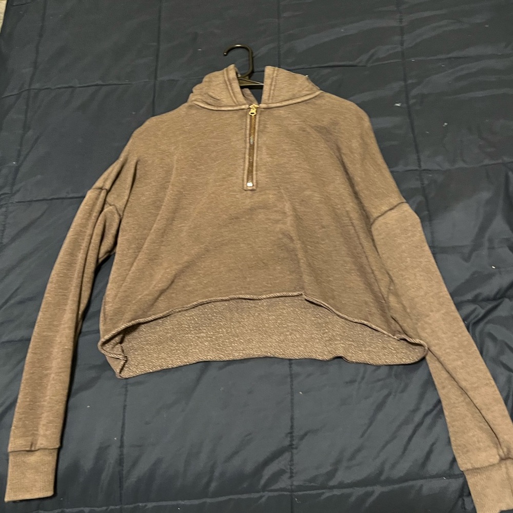 Aerie Women’s Cropper 1/4 Sweatshirt
